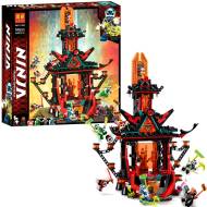 Конструктор LARI NINJA 11489 «Императорский храм Безумия» (Ninjago Movie Empire Temple of Madness 71712), 38х40х9 см, 844 деталей