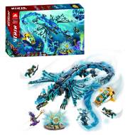 Конструктор BL Ninja 60084 «Водный дракон» (Ninjago Water Dragon 71754), 53х33х6.0 см, 785 деталей