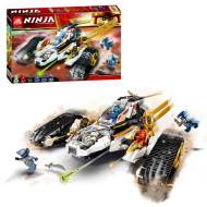 Конструктор BL Ninja 60081 «Сверхзвуковой самолёт» (Ninjago Ultra Sonic Raider 71739), 53х30х6.5 см, 767 деталей