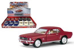 Mашинка металлическая KINSMART KT5351D American Series 1964 1/2 Ford Mustang 1:36, 12 штук в дисплее