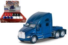 Mашинка металлическая KINSMART KT5357D American Series Kenworth T700 1:68, 12 штук в дисплее