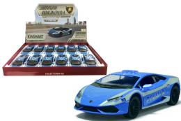 Mашинка металлическая Kinsmart KT5382DP European Series Lamborghini Huracan LP6 10-4 (Police) 1:36