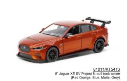 Mашинка металлическая KINSMART KT5416D European Series Jaguar XE SV Project 8 1:38, 12 штук в дисплее