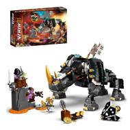 Конструктор BL Ninja 11554 «Бронированный носорог Зейна» (Ninjago Movie Zane's Mino Creature 71719), 46х30.5х6.5 см, 636 деталей