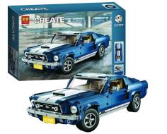 Конструктор LARI Creator 11293 «Ford Mustang 1967 GT500» (Creator Ford Mustang 10265), 53.0x33.0х11.5 см, 1471 деталей