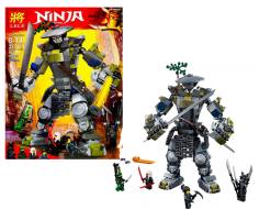 Конструктор PRCK NINJA 31148 "Титан Они" (аналог LEGO Ninjago Movie 70658), 37.5x47.5x6.8 см,  565 деталей