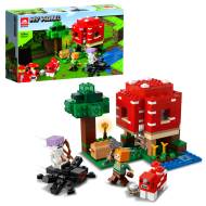 Конструктор BL My World 60155 «Грибной дом» (Minecraft The Mushroom House 21179), 29х20х6 см, 278 деталей