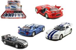 Mашинка металлическая KINSMART KT5039D American Series Dodge Viper GTSR 1:36, 12 штук в дисплее