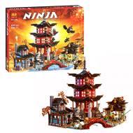 Конструктор BL Ninja 10427 " Храм Аэроджитсу"  (Ninjago 70751), 57.0х47.0х10 см, 2031 деталей