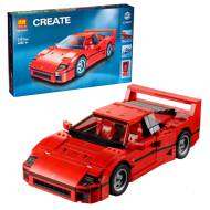 Конструктор BL Create 10567 «Ferrari F40» (Technic Ferrari F40 10248), 53.0x33.0x7.0 см, 1157 деталей