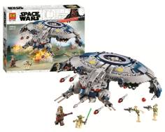 Конструктор LARI SPACE WARS 11420 "Дроид-истребитель" (аналог LEGO Star Wars 75233), 36.0x29.0x5.9 см, 399  деталей