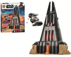 Конструктор BL Space Wars 11425 «Замок Дарта Вейдера» (Star Wars Darth Vader's Castle 75251), 50.0x39.5x9.0 см, 1090 деталей