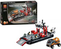 Конструктор BL TECHNICA 10825 "Корабль на воздушной подушке" (аналог LEGO Technic 42076), 53.0x33.0x9.0 см, 1020 деталей