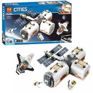 Конструктор BL Cities 11386 «Лунная космическая станция» (City Lunar Space Station 60227), 48.0х28.0х5.5 см, 436 деталей