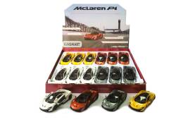 Mашинка металлическая KINSMART KT5393D European Series McLaren P1 1:36, 12 штук в дисплее