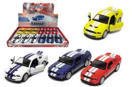 Mашинка металлическая KINSMART KT5310D American Series 2007 Ford Shelby GT500 1:38, 12 штук в дисплее