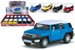 Mашинка металлическая KINSMART KT5343D Japanese Series Toyota FJ Cruiser 1:36, 12 штук в дисплее