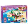 Конструктор BL Friend 10757 "Сёрф-станция" (аналог LEGO Friends 41315), 33.3x21.0x4.5 см, 188 деталей