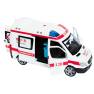 Машина металлическая Mercedes-Benz Sprinter Ambulance 1:32 16.5х9.0х7.0 см  со световыми и звуковыми эффектами в коробке 39.5х36.0х10.0 см 8 штук