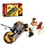 Конструктор Bl Ninja 11327 «Раллийный мотоцикл Коула» (Ninjago Movie Cole's Dirt Bike 70672), 29x20x6 см, 230 деталей