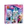 Конструктор BL Ice Enchanted 10435 "Ледяной замок Эльзы" (Disney Princesses 41062), 31x28x6 см, 297 деталей