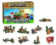 Конструктор BL 10177 MY WORLD "Верстак: 8 сюжетов в 1" (аналог LEGO Minecraft  21116), 43.0х28.0х9.0 см, 517 деталей