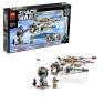 Конструктор LARI SPACE WARS 11429 «Снежный спидер» ( Star Wars Snowspeeder 75259), 38.8x23.0x6.0 см, 333 деталей