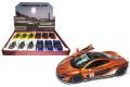 Mашинка металлическая KINSMART KT5393DF European Series McLaren P1 with printing 1:36, 12 штук в дисплее