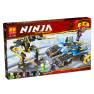 Конструктор LARI NINJA 11493 «Внедорожник-молния» (Ninjago Movie Thunder Raider 71699) 50х30.5х6 см, 610 деталей