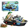 Конструктор BL Dinosaur World 60134 «Побег барионикса на катере» (Jurassic World Baryonyx Dinosaur Boat Escape 76942), 48х28х7 см, 332 детали