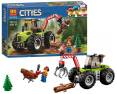 Конструктор BL CITIES 10870 «Лесной трактор» (City Forest Tractor 60181), 33.3x21.0x5.5 см, 180 деталей