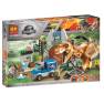 Конструктор BL Dinosaur World 10920 «Побег Ти-Рекса» (Juniors Jurassic World T. rex Breakout 10758), 38.0x26.0x5.5 см, 168 деталей