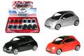 Mашинка металлическая KINSMART KT5345D European Series 2007 Fiat 500 1:28, 12 штук в дисплее