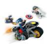 Конструктор BL Supreme Hero 60087 «Битва Капитана Америка с Гидрой»  (Super Heroes Captain America and Hydra Face-Off 76189), 15.5х14х4.5 см, 65 деталей